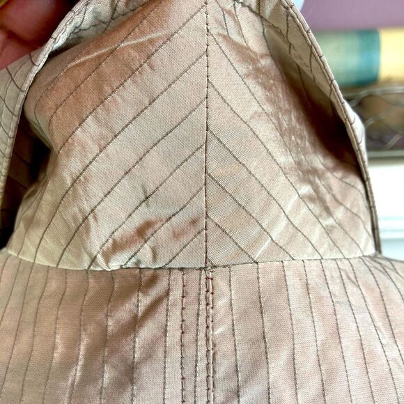 Finicky Filly Rare Elegant Blazer in Shimmery Pink w/ gray, zipped pockets - Picture 8 of 16